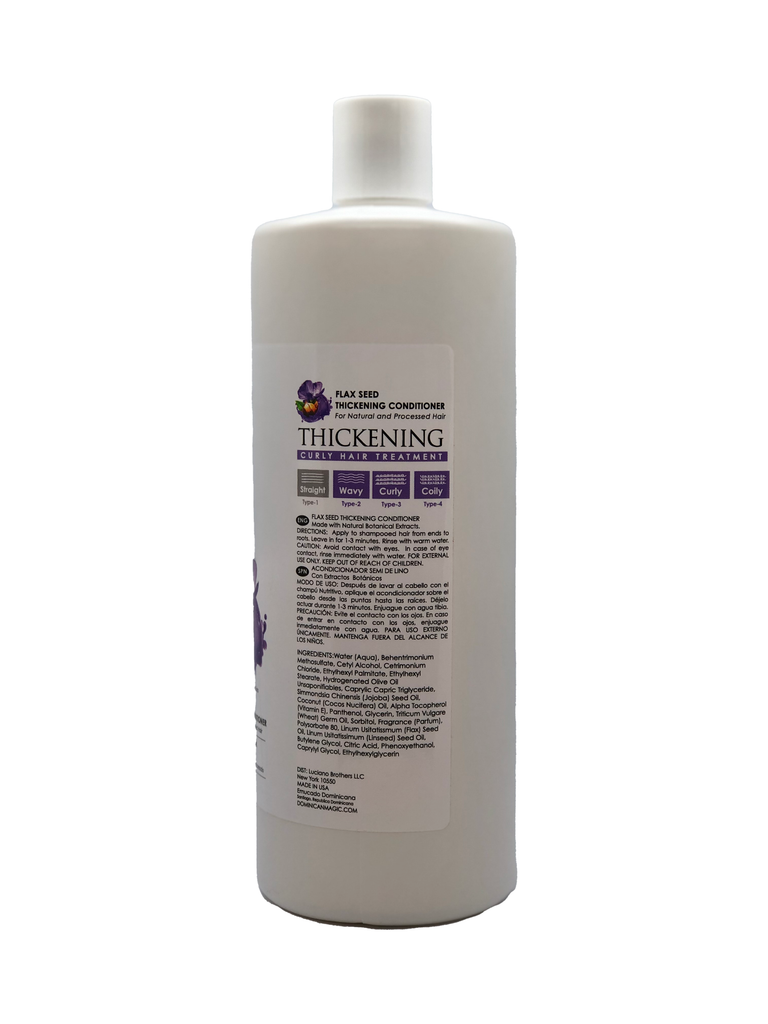 Dominican Magic Flax Seed Thickening Conditioner - Dominican magic