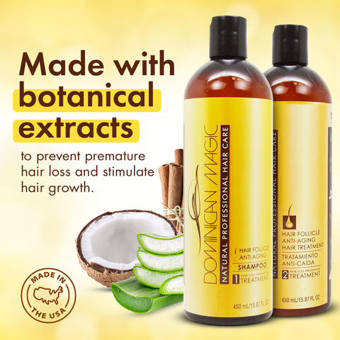 Dominican Magic -Hair Follicle Revitalization System (4 products) - Dominican magic