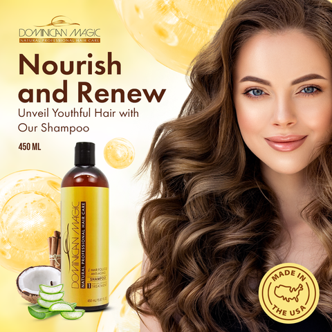 Dominican Magic Hair Follicle Revitalizing Shampoo (Champú Para la Caída) - Dominican magic