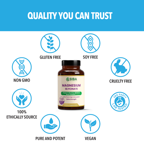 Magnesium Glycinate Capsules - Dominican magic