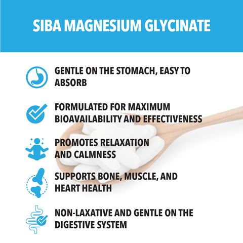 Magnesium Glycinate Capsules - Dominican magic