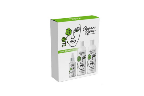 Green Eyes  Hair Growth Set (Tea tree coconut mint and Baobad oil) - Dominican magic