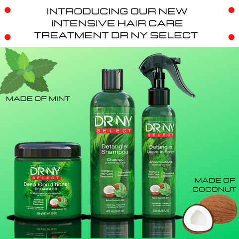 DRNY SELECT DETANGLER SHAMPOO - Dominican magic