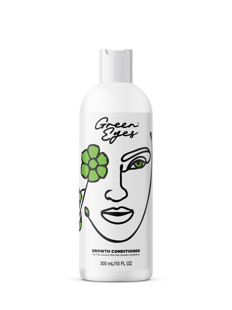 GREEN EYES-Tea Tree coconut mint hair Growth Conditioner - Dominican magic