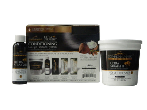 Dominican Magic Ultra Straight No Lye Relaxer Kit Regular (Normal) - Dominican magic