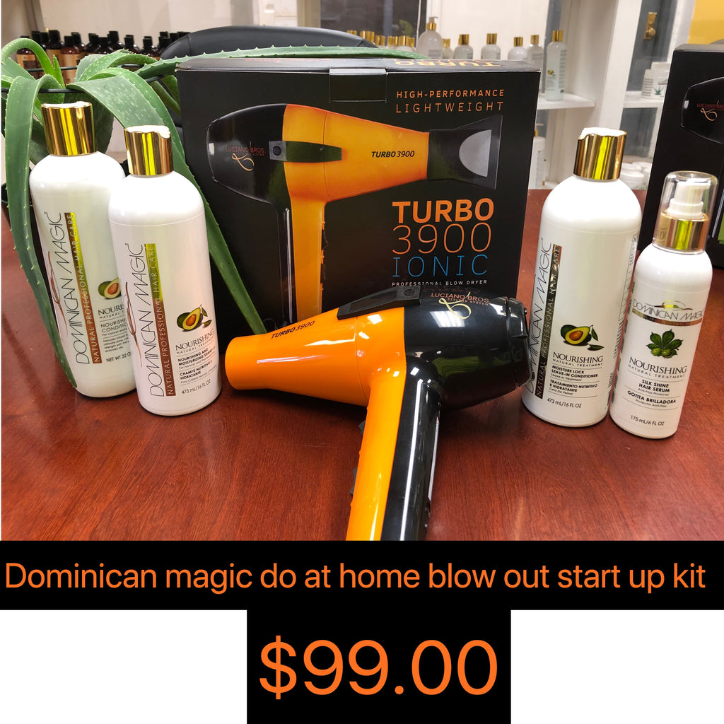 Dominican Magic- Do at home Blow Out Start Up Kit - Dominican magic